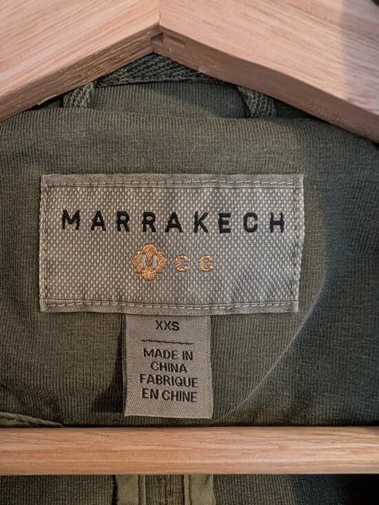 Marrakech by Anthropologie Moss Green Knit Blazer - Picture 7 of 10